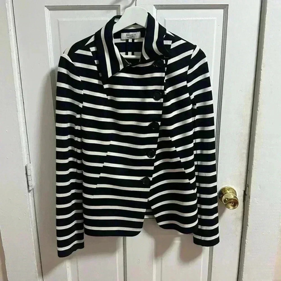 NWOT BAILEY 44 Striped Blazer M - Picture 2 of 6